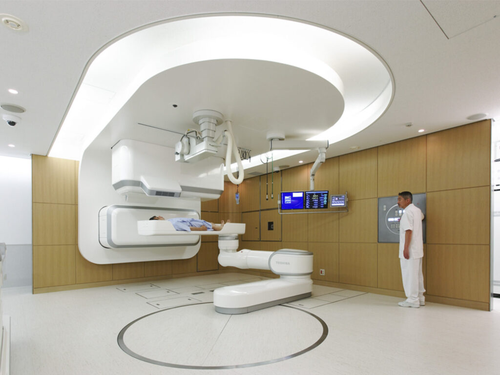 중입자치료 모습